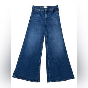 FRAME Le Palazzo Crop Jeans Flare Women’s Size 28 Keepsake Denim Wide Leg